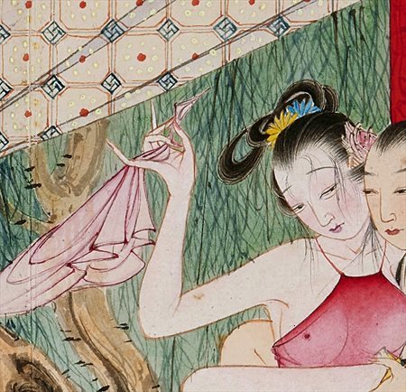 廊坊-迫于无奈胡也佛画出《金瓶梅秘戏图》，却因此成名，其绘画价值不可估量